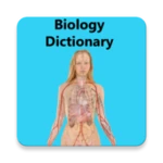 biology dictionary android application logo